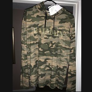 Balmain Logo Hoodie